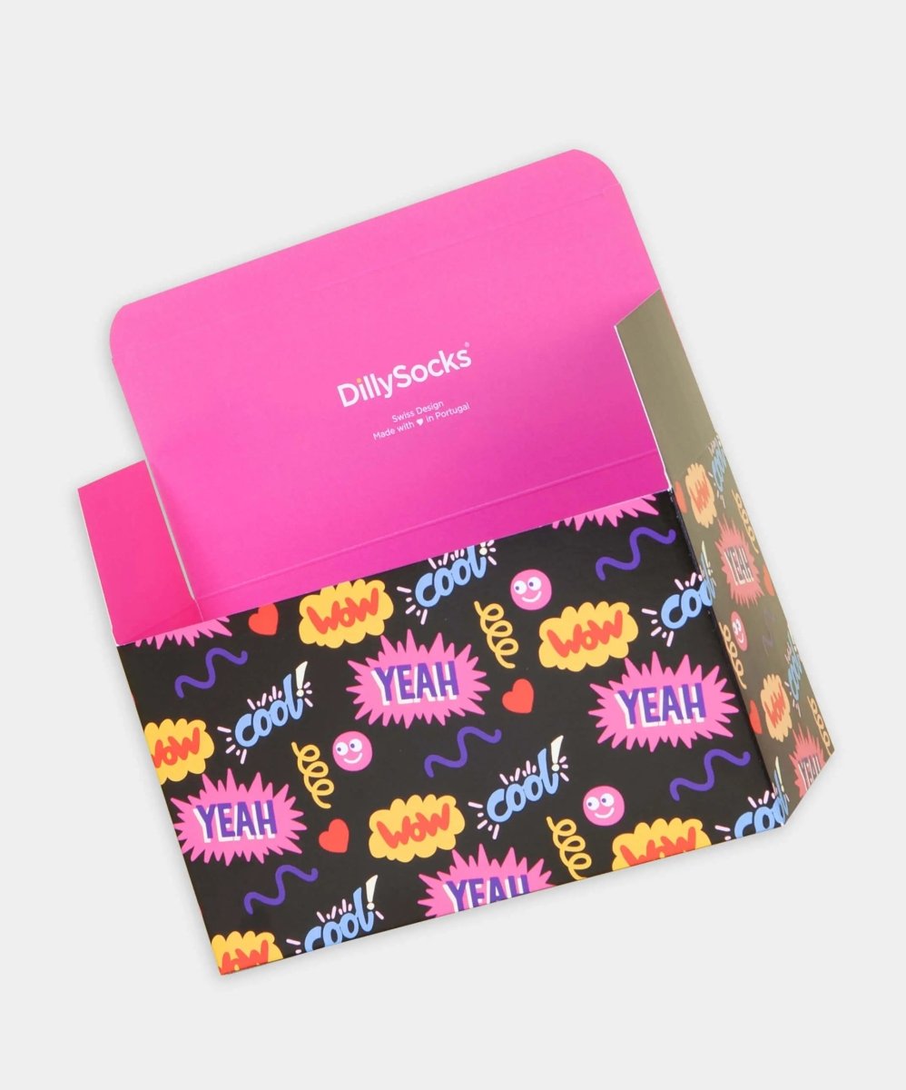 Gift box large Yeah Cool (for 6-7 pairs, to fill yourself)