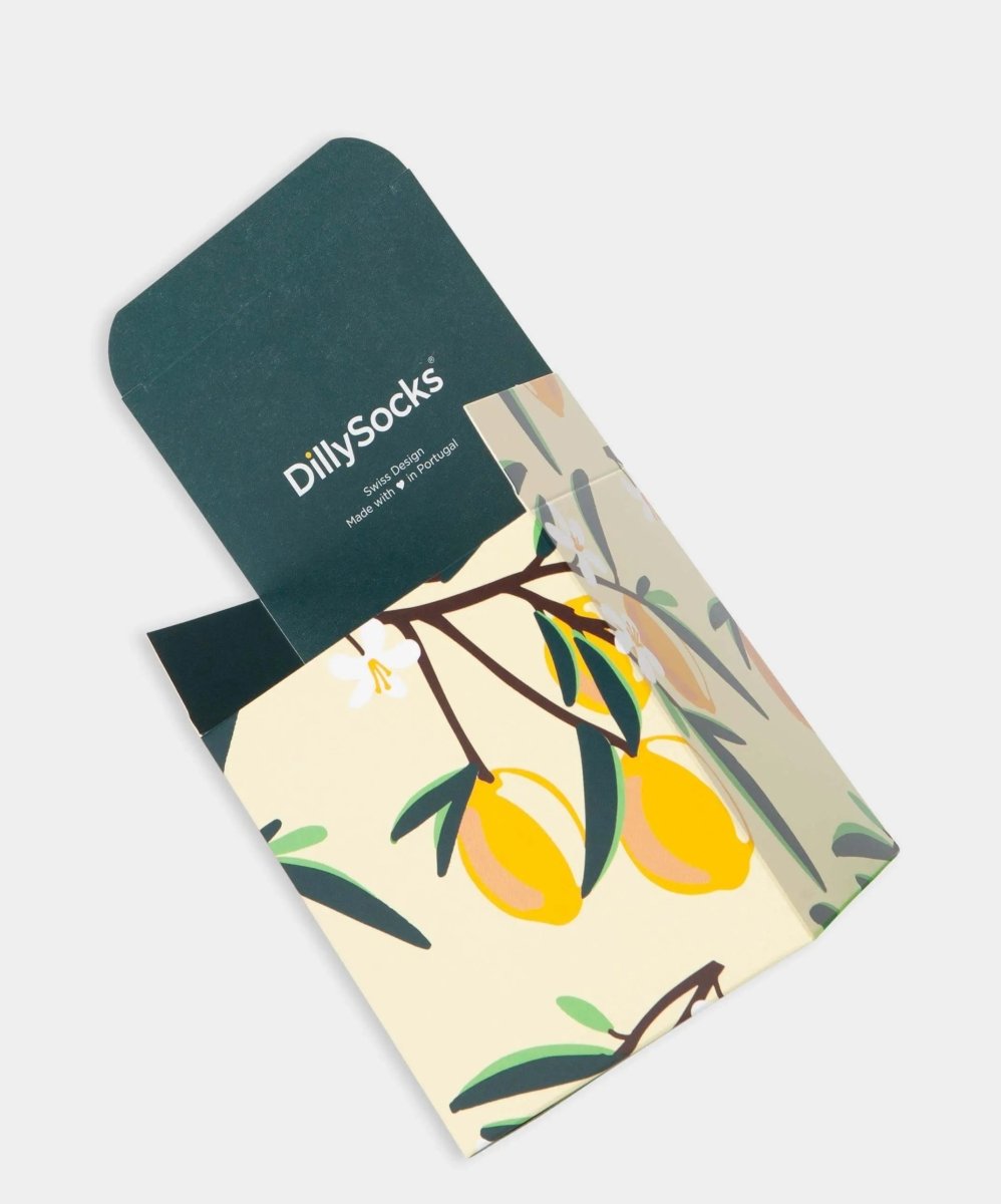 Geschenkverpackung Lemon Twig (3-4 Paare)