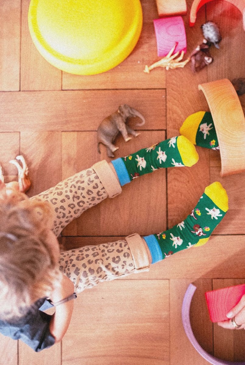 Kindersocken Lil Alpine Goats von DillySocks