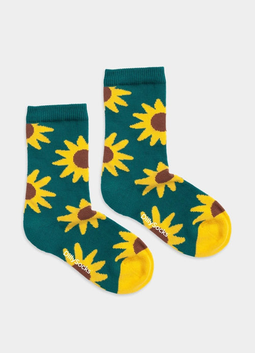 Kindersocken Lil Blooming Sunflower von DillySocks