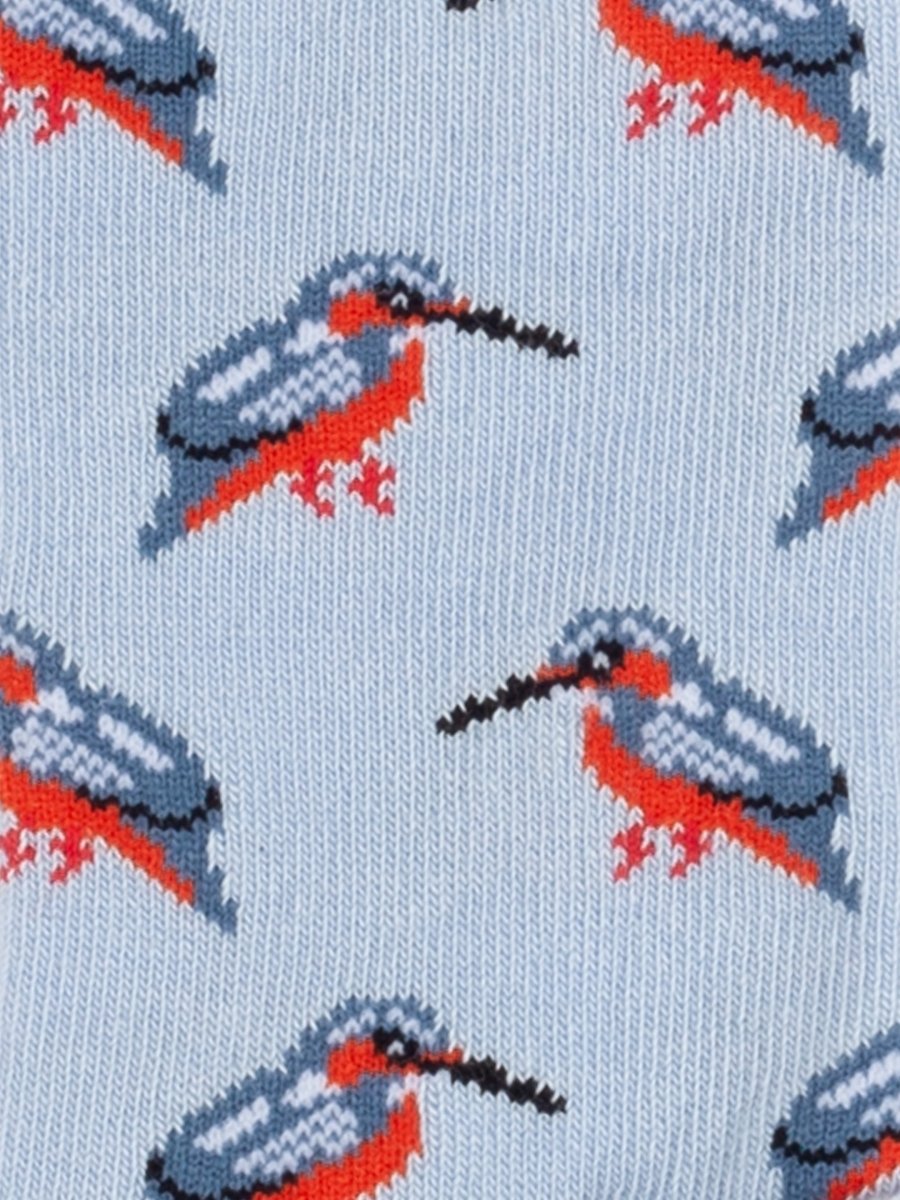 Kindersocken Lil Blue Kingfisher von DillySocks