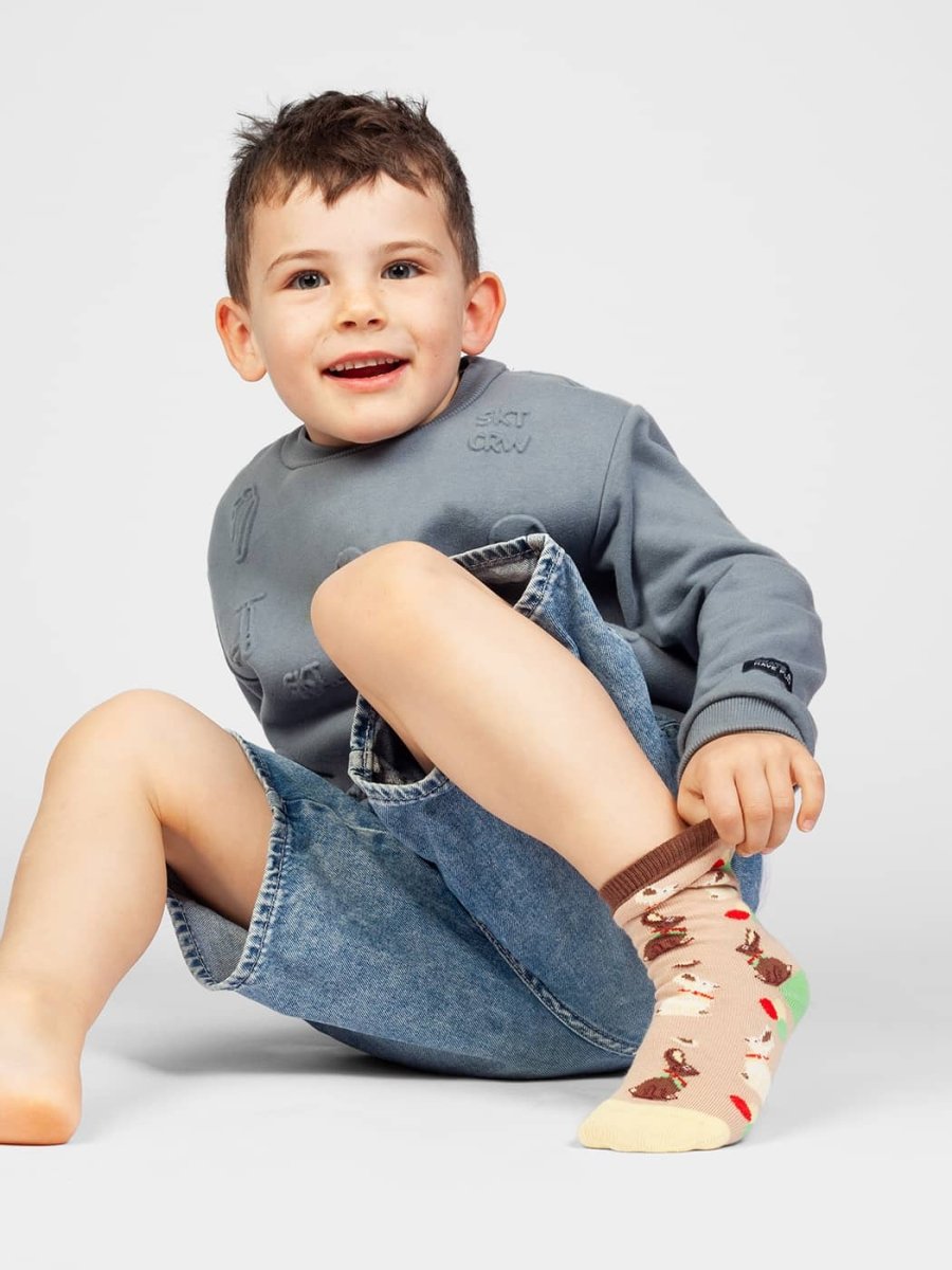 Kindersocken Lil Chocolate Bunny von DillySocks