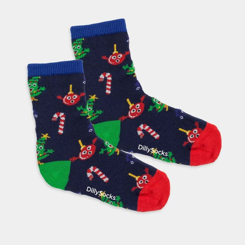 Kindersocken Lil Christmas Choir von DillySocks