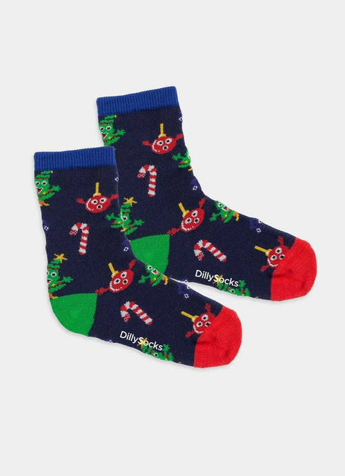 Kindersocken Lil Christmas Choir von DillySocks