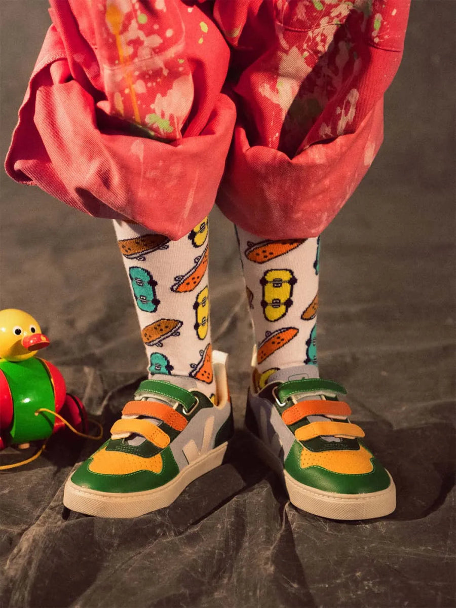 Kindersocken Lil Colorful Skates von DillySocks