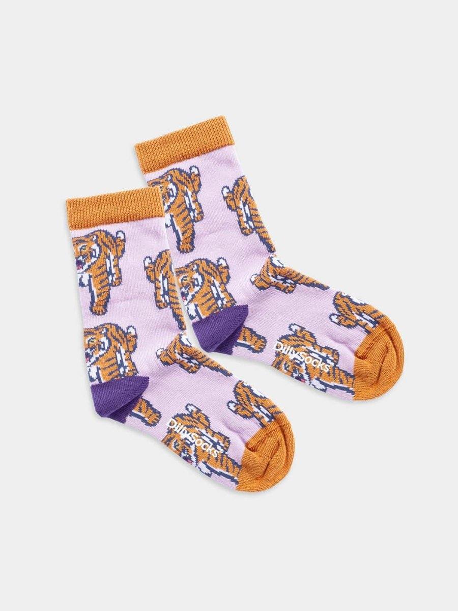 Lil Dusk Tiger mit Tigerherz und Tigerfüßen, nicht füttern