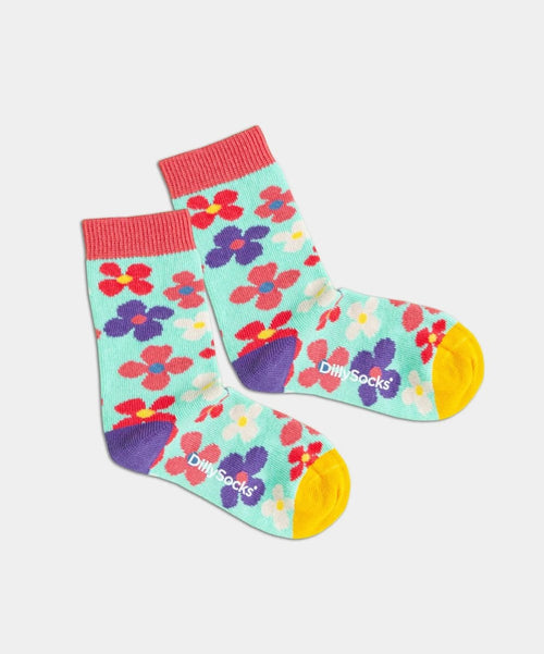 dilly socks Notre chaussettes pour enfants: Lil Floral