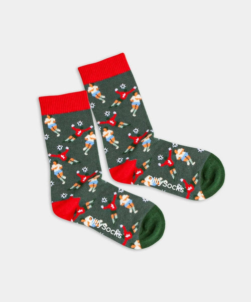 dilly socks Notre chaussettes pour enfants: Lil Goal