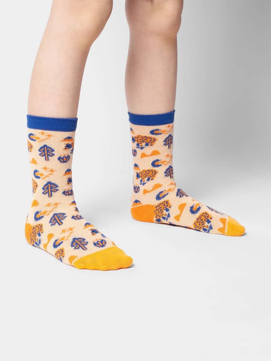 Kindersocken Lil Happy Hiking Bear von DillySocks