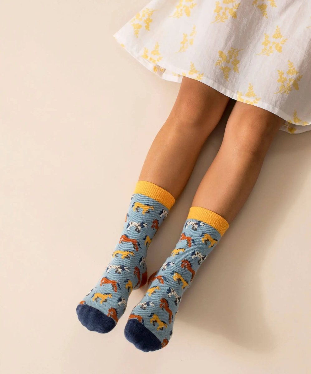Kindersocken Lil Horse Jump von DillySocks