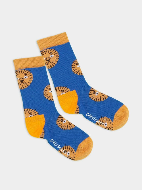 dilly socks Notre chaussettes pour enfants: Lil Lion Sun