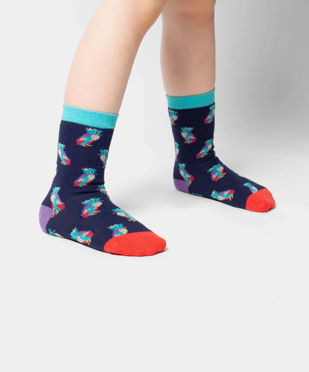 Kindersocken Lil Madagascar Ibis von DillySocks