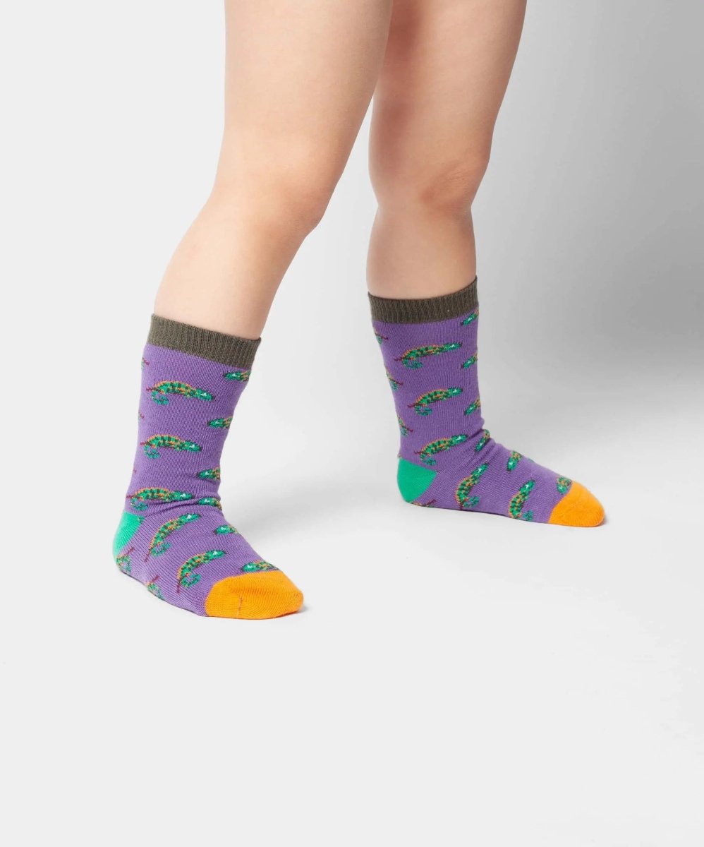 Kindersocken Lil Masoala Charmeleon von DillySocks