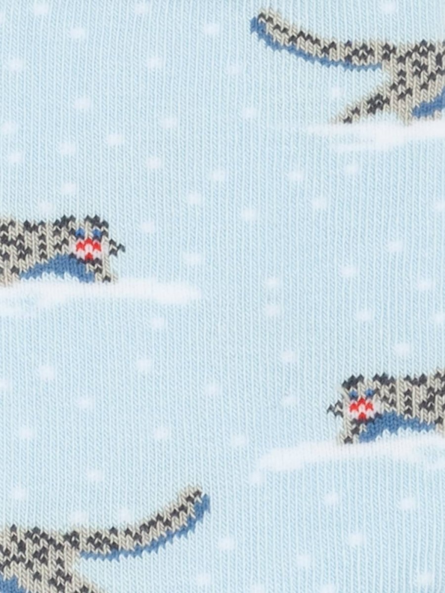 Kindersocken Lil Panthera Schneeleopard von DillySocks