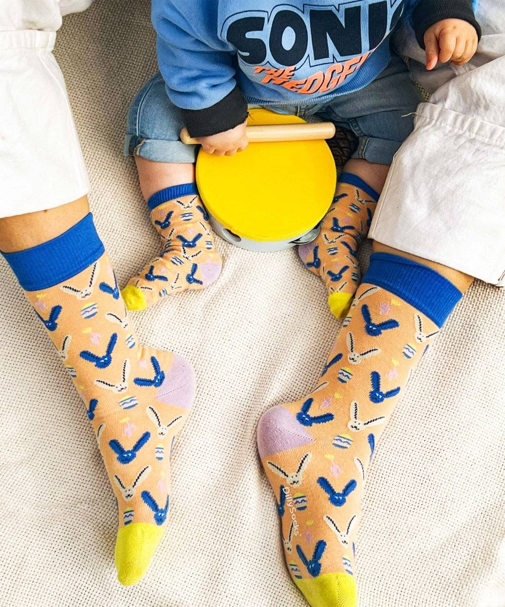 Lil Sunny Bunny lustige Socken für Groß und Klein
