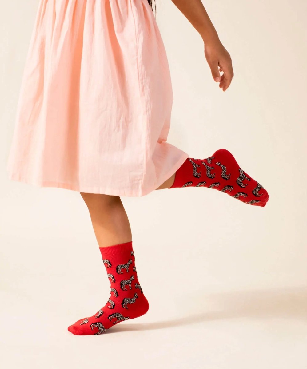 Kindersocken Lil Sunset Zebra von DillySocks