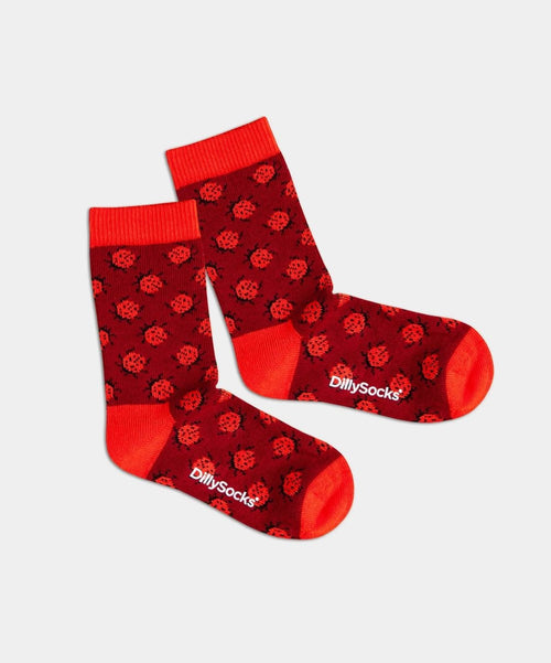 dilly socks Notre chaussettes pour enfants: Lil Wine Bug