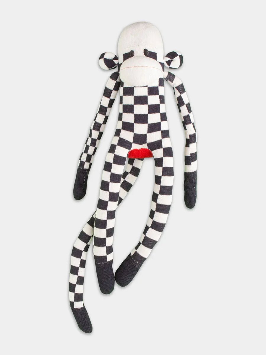Kuscheltiere Chess and Check Monkey von DillySocks
