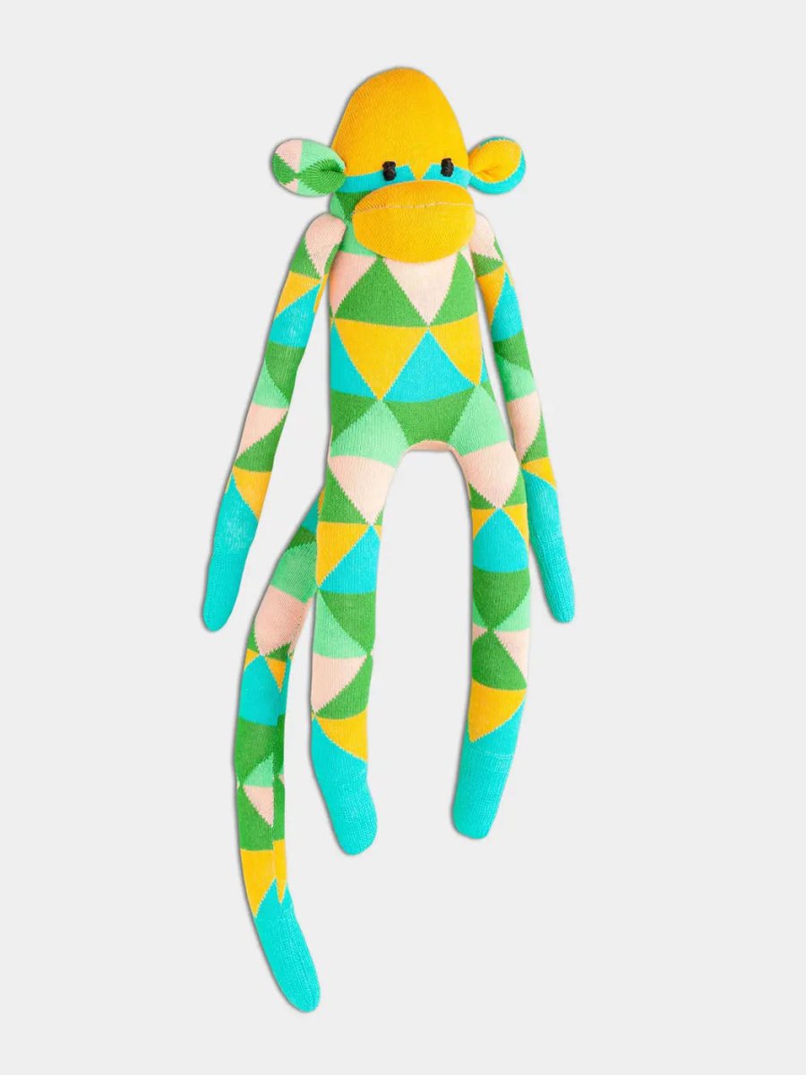 Kuscheltiere Triangle Summer Monkey von DillySocks