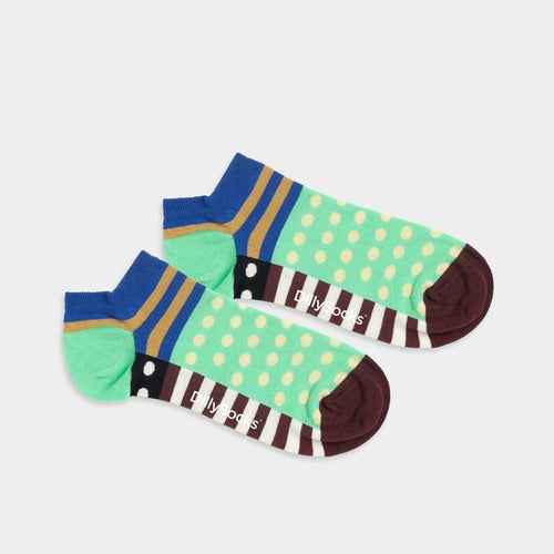 Sneakersocken Short All Them Patterns von DillySocks