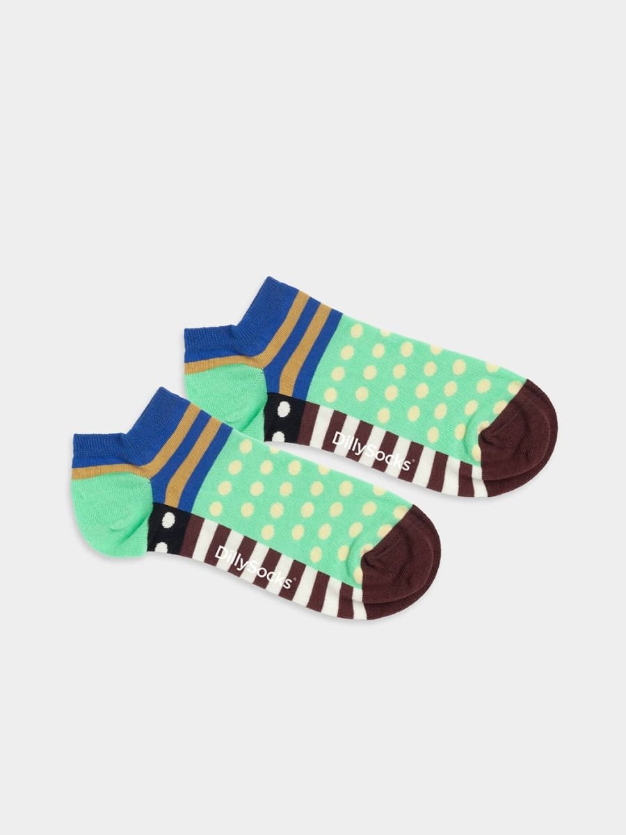 Sneakersocken Short All Them Patterns von DillySocks
