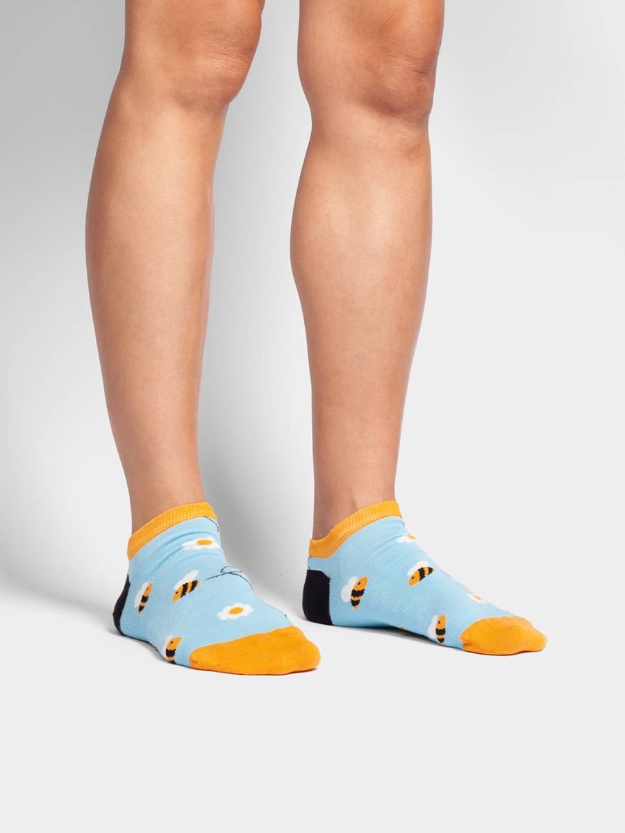 Sneakersocken Short Busy Bees von DillySocks
