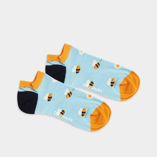 Sneakersocken Short Busy Bees von DillySocks