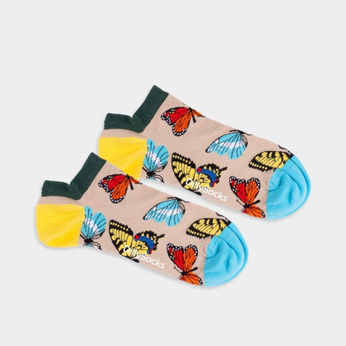 Sneakersocken Short Butterfly Bloom von DillySocks