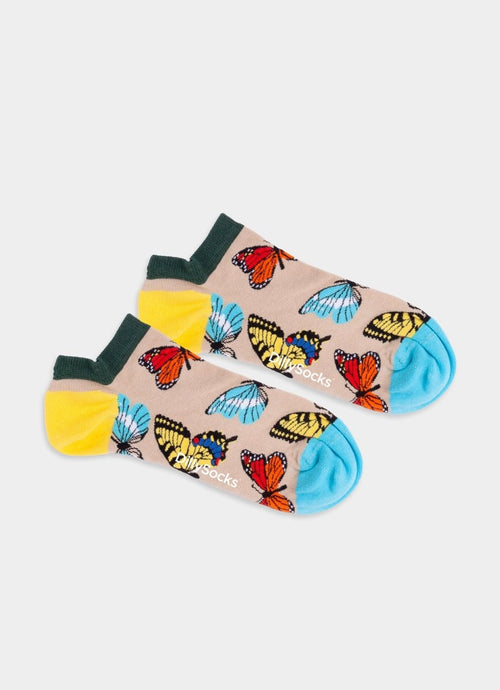 Sneakersocken Short Butterfly Bloom von DillySocks