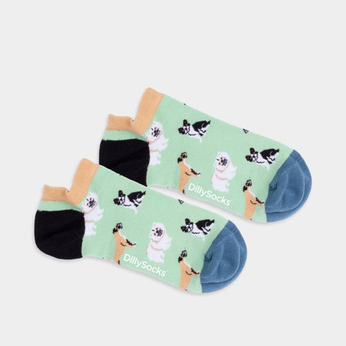 Sneakersocken Short Dog Squad von DillySocks