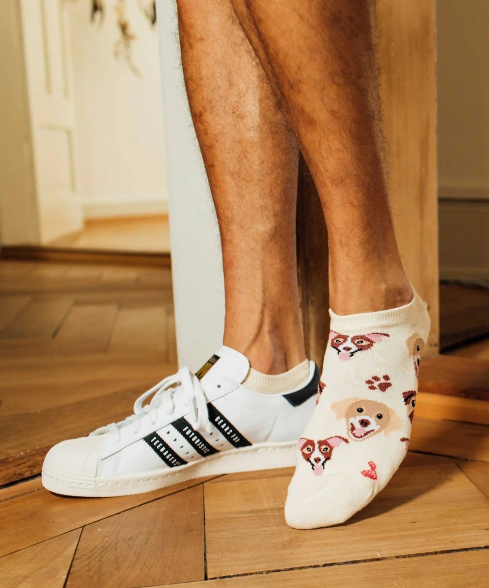 Sneakersocken Short Dogs Life von DillySocks