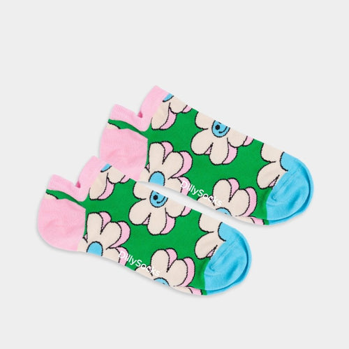 Sneakersocken Short Flower Mood von DillySocks