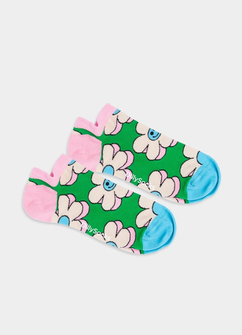 Sneakersocken Short Flower Mood von DillySocks