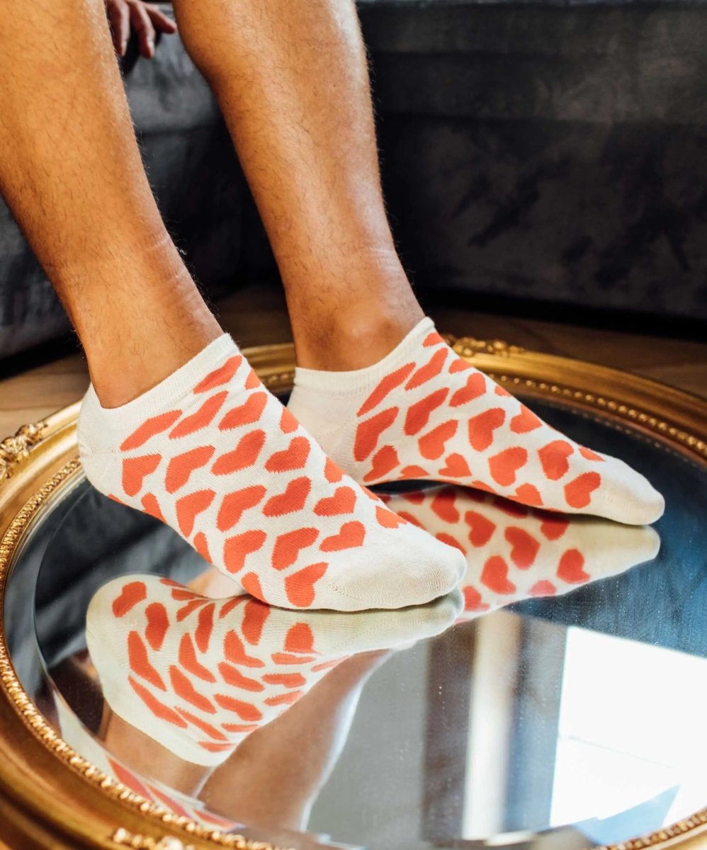 Sneakersocken Short Love Story von DillySocks
