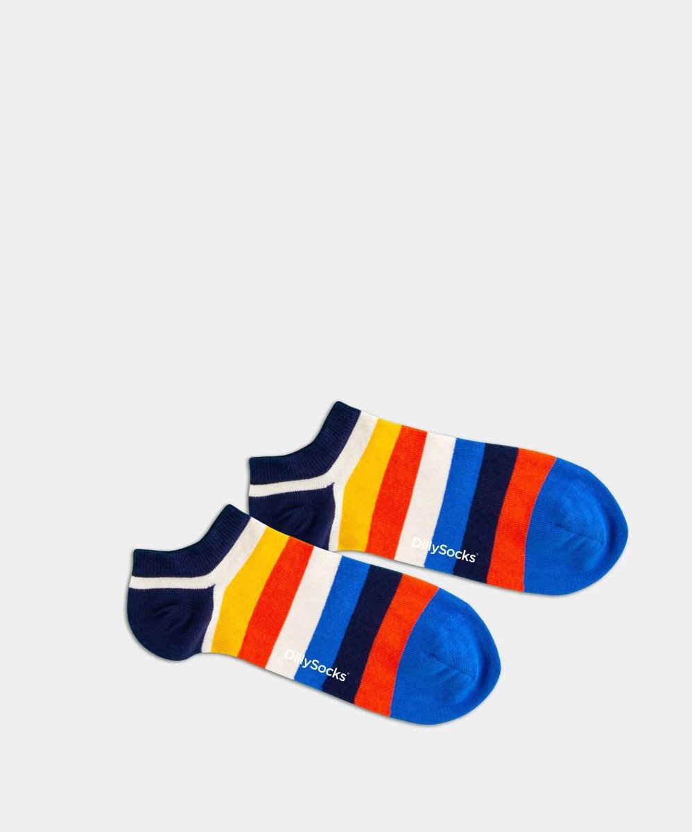 Sneakersocken Short Multi Line von DillySocks