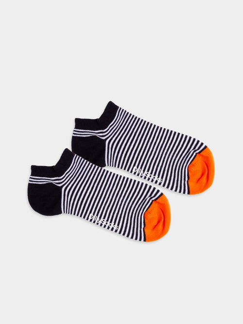 Sneakersocken Short Nightfall Stripes von DillySocks