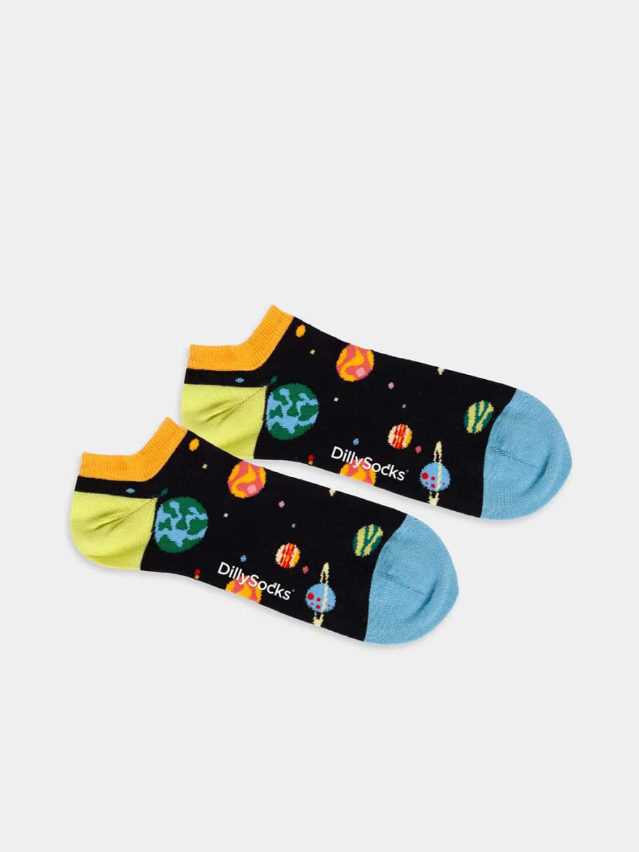 Sneakersocken Short Outer Space von DillySocks