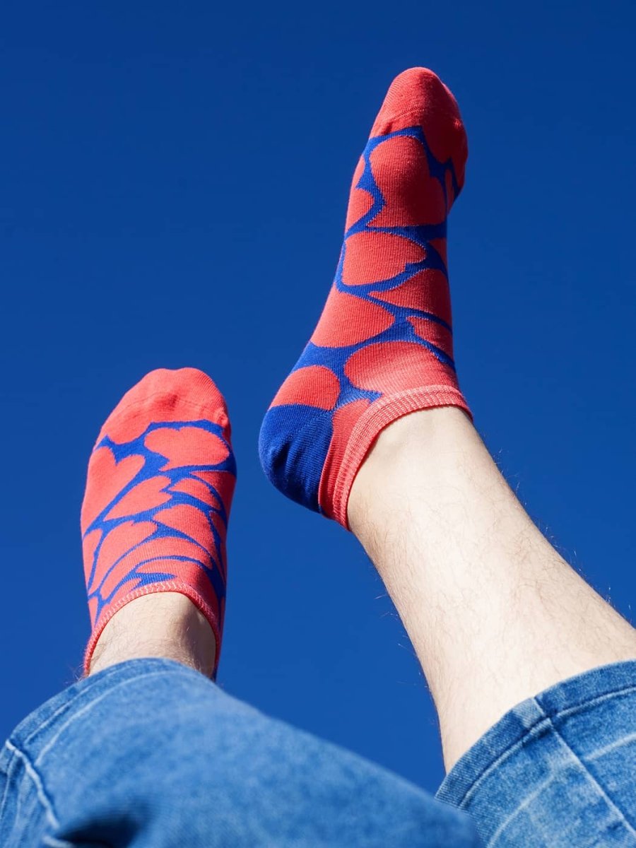 Sneakersocken Short Shaping Love von DillySocks