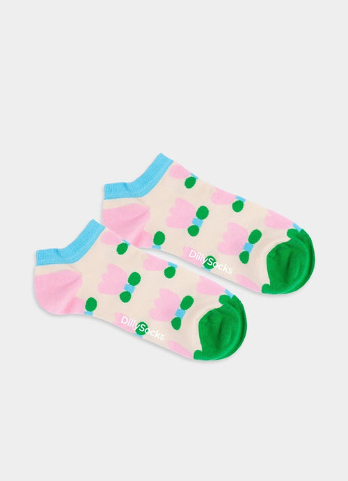 Sneakersocken Short Tiny Tulips von DillySocks