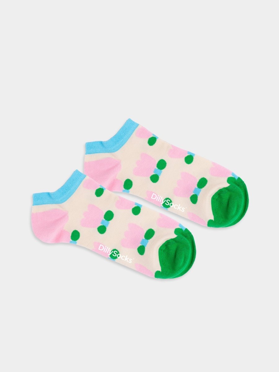 Sneakersocken Short Tiny Tulips von DillySocks