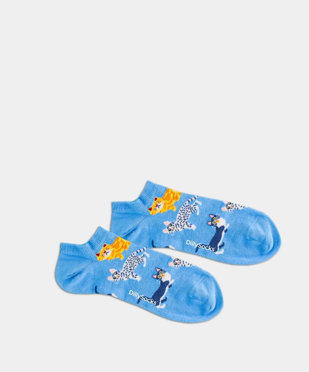Sneakersocken Short Water Cats von DillySocks