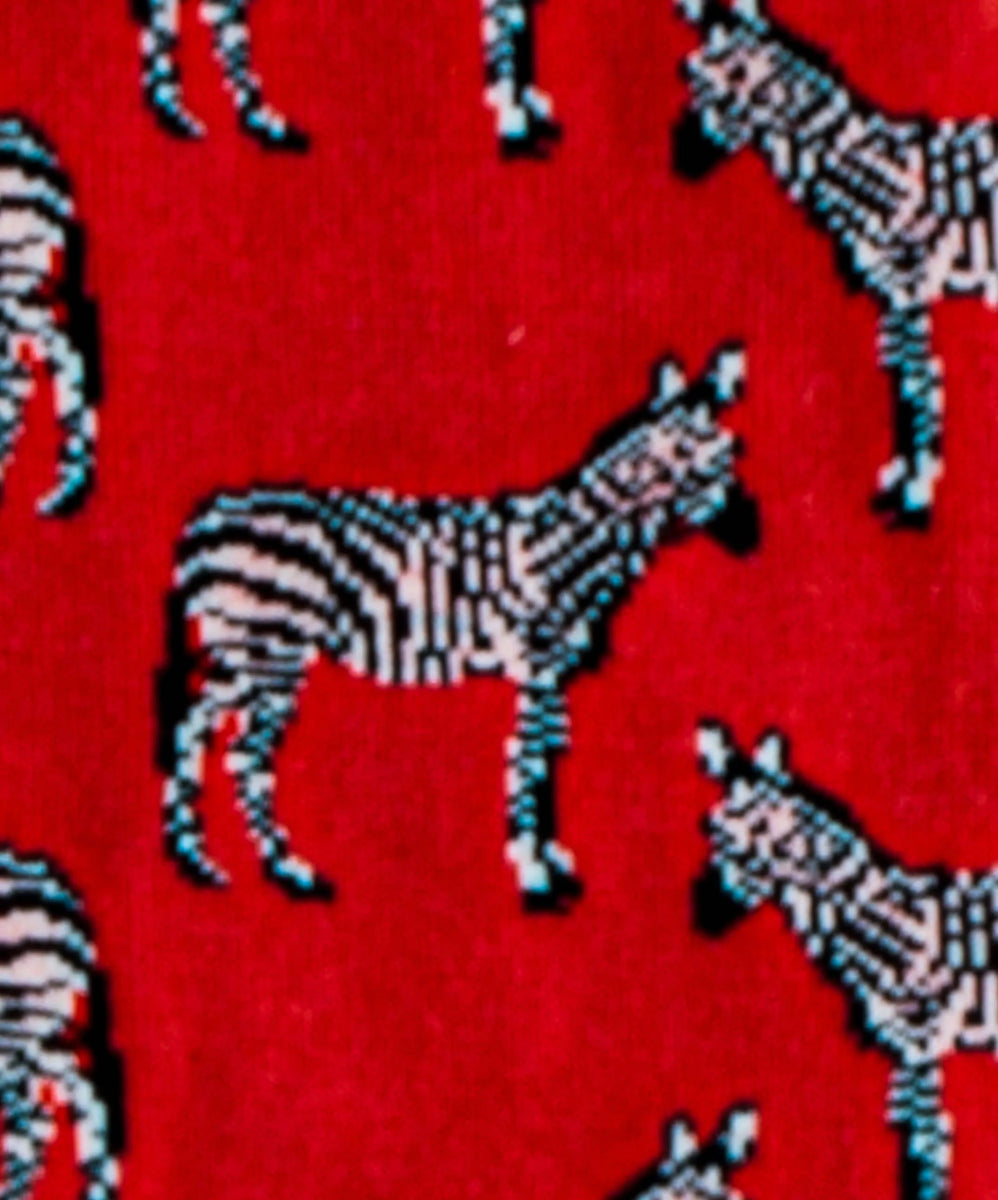 Sneakersocken Short Zebra von DillySocks