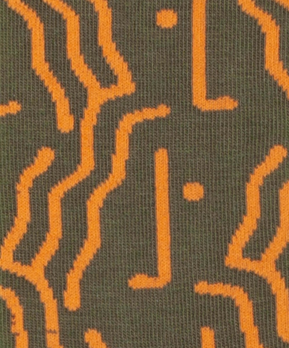 Socken Abstract Faces von DillySocks