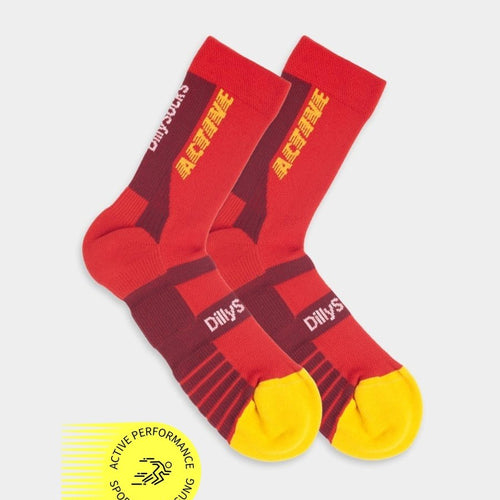 Socken Active Flame von DillySocks