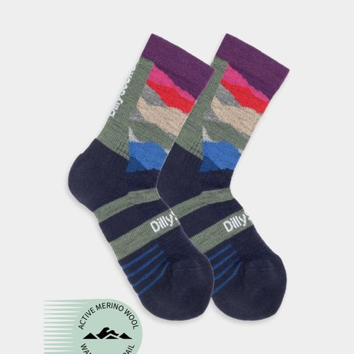 Socken Active Merino Wanderlust von DillySocks