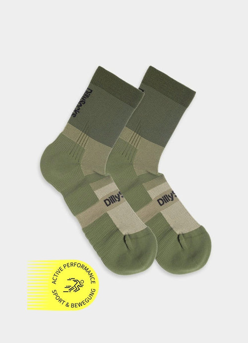 Socken Active Olive von DillySocks