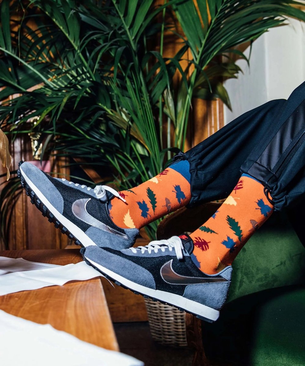 Socken Afternoon Leaves von DillySocks