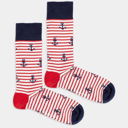 Socken Anchored In Love von DillySocks