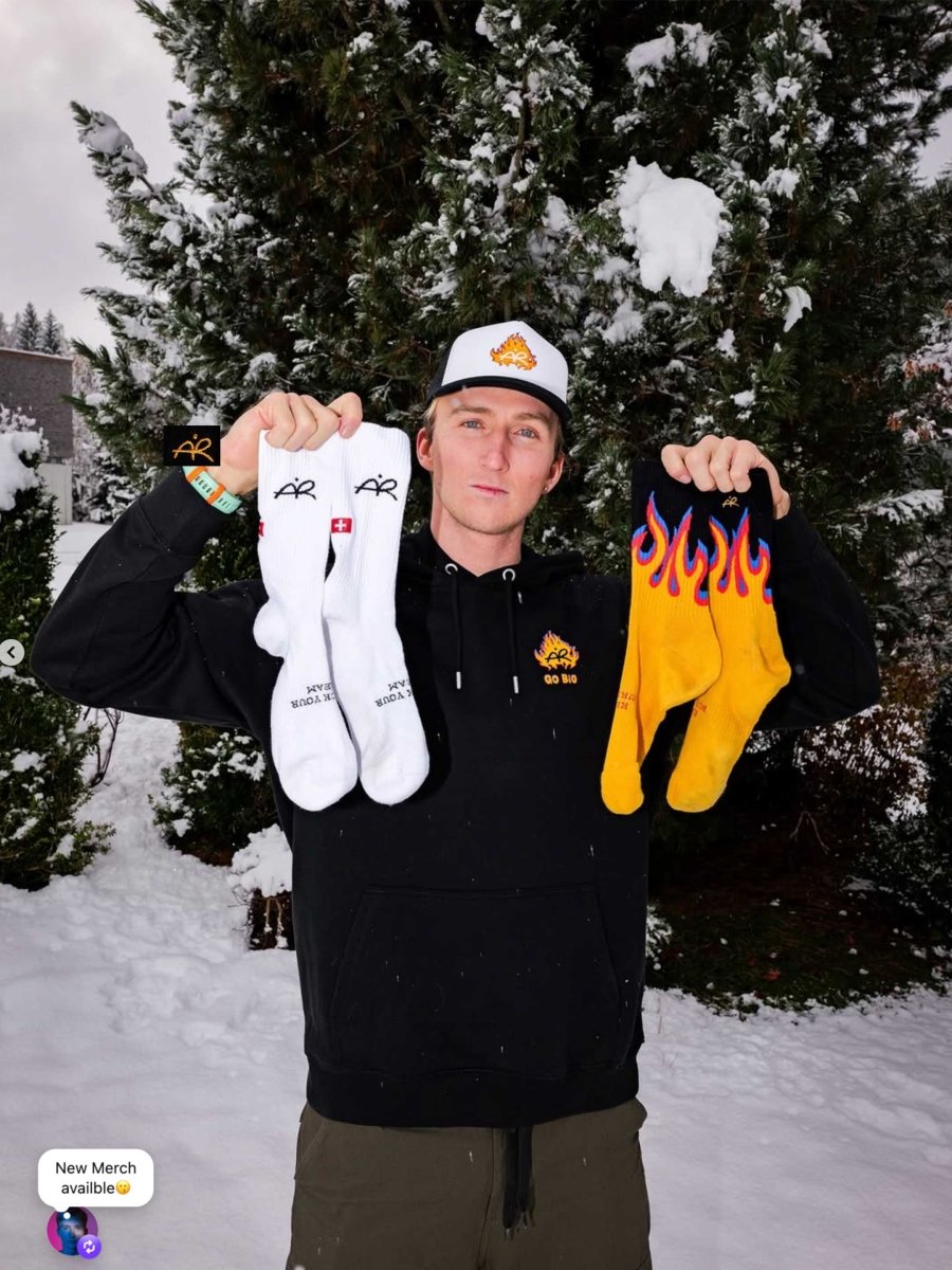 Socken Andri Logo von DillySocks