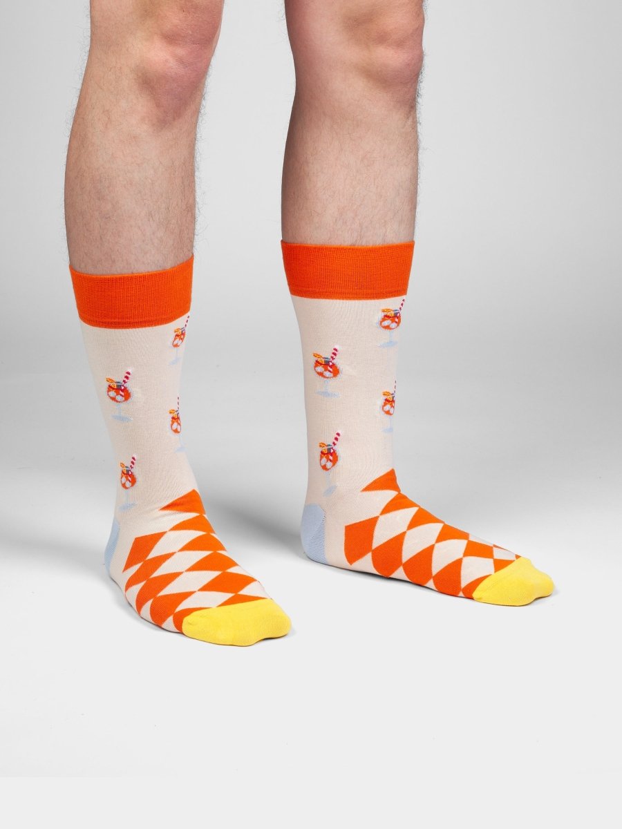 Socken Aperol Vibes von DillySocks